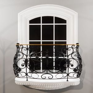 Balustrades de balcon élégantes en fer forgé et acier inoxydable pour villas – Designs métalliques artisanaux durables au style intemporel - Product Image 6