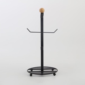 Modern Black Metal Mug Tree Holder Stand With Multiple Hooks Mesh Base Freestanding Coffee Cup Hanging Storage <b>Rack</b> <b>Kitchen</b> <b>Rack</b> - Product Image 4