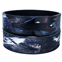 Cinturón de Soporte Lumbar para Levantamiento de Pesas, Diseño Anime, Resistente, Transpirable, Duradero, para Hombre, Protección Profesional Antideslizante