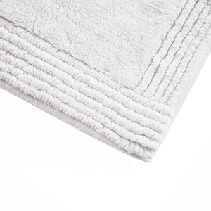 Customised Modern Classic Style 100% Cotton Tufted 3000 GSM Reversible Bath Rug 24X72" Absorbent <b>Bathroom</b> Washable Quick Dry Rug - Product Image 5