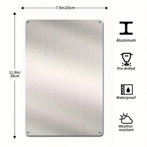 CIFbuy Timbre Metálico para Puerta con Mensaje 'Por Favor, Llame Antes de Entrar' - Protección para Tiendas, Almacenes y Obras de Construcción, para Servicio de Recogida Temu - Product Image 4