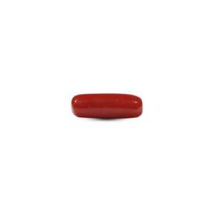 Premium 6.65 Carat Natural Red Coral Oval Cut Loose Gemstone for Fine Jewelry - Product Image 1