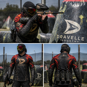 jt paintball jersey Custom Sublimated Paintball Jersey | Premium Tournament-Fit <b>Padded</b> Protective Mesh Performance Teamwear - Product Image 6
