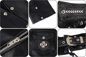 Leather <b>Chaps</b> for Men and Leather <b>Chaps</b> Hot Product Latest Model Lightweight Motorbike Leather <b>Chaps</b> - Product Image 5