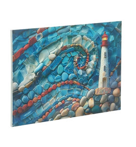 Panel Decorativo de Pared con Impresión UV y Relieve Metálico, Diseño 3D para Decoración del Hogar, Sala de Estar, Arte Mural, Tamaño y Forma Personalizables - Product Image 6