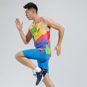 Chaleco Deportivo Personalizado Informal y Cómodo, Transpirable, con Estampado por Transferencia de Calor, para Maratón, Unisex, de Malla - Product Image 5