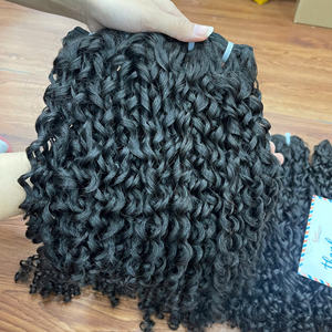 Cabello Humano Rizado Pixie Vietnamita 100% Súper Suave, Alta Calidad, Sin Enredos, Súper Sedoso y Brillante, Gran Cantidad en Existencia - Product Image 2