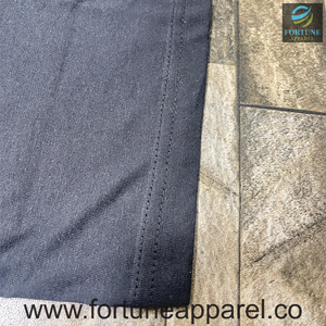 เสื้อยืดคอโอ แขนสั้น ลายทาง ผู้ชาย ยี่ห้อ Fortune Apparel ผ้าฝ้าย ทรงปกติ สวมใส่สบาย ระบายอากาศได้ดี พิมพ์ลายดิจิตอลด้านหน้า น้ำหนัก 320 กรัม - Product Image 5