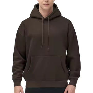 Sweat-shirt et sweat à capuche en molleton de coton de haute qualité, logo personnalisé, unisexe, pour homme, pour l'hiver - Product Image 2