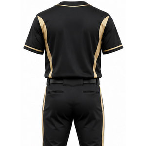 Uniforme de Béisbol, Tela Atlética Transpirable, Ropa Deportiva Cómoda para Equipos, Conjunto de Uniforme a Juego - Product Image 4
