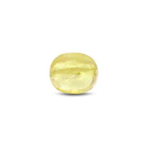 พลอยแซฟไฟร์สีเหลืองทรงรี 4.12 กะรัต สำหรับเครื่องประดับชั้นดี - Product Image 2