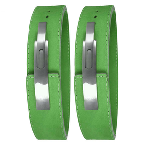 Ceinture de musculation professionnelle à levier, construction en cuir épais, fermeture à levier en acier robuste, ajustement confortable et sécurisé - Product Image 2