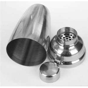 Ensemble complet de bar pour boissons, comprenant un seau à glace, des pinces, un verseur à liqueur, un muddler, un double jigger et un tire-bouchon, kit de mixologie en acier inoxydable - Product Image 3