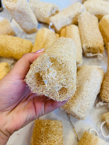 Esponja de Lufa Seca al por Mayor, Almohadilla Exfoliante Plana para el Cuerpo, para la Limpieza Diaria en el Baño y Masaje de la Piel - Product Image 6