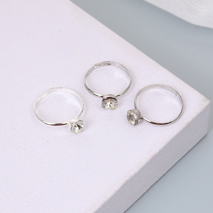 Anillos Personalizados de Plata de Ley 925, Anillo Clásico Especial con Circonita Cúbica, Anillo de Eternidad Único para Mujer, Anillo de Boda - Product Image 6