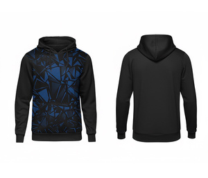 Sweat à capuche de sublimation haut de gamme avec design et logo personnalisés, vêtements d'équipe personnalisés, sweat à capuche pour hommes, femmes, jeunes, veste à capuche d'entraînement, vêtements de sport - Product Image 5