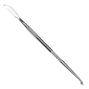 GRAZIL Le Cron + <b>Spoon</b> 130 mm High Stability <b>Carving</b> and Modeling Dental Instrument for Precise Wax Sculpting Contouring - Product Image 1
