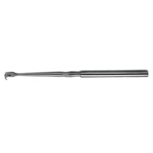 เครื่องมือผ่าตัดทั่วไป เครื่องมือผ่าตัดต่อมไทรอยด์ Lahey Retractor แบบใช้ซ้ำได้ ทำจากสแตนเลสสตีล 2 ง่าม คม 4.75 นิ้ว (12 ซม.) ได้รับการรับรองมาตรฐาน CE ISO ขายส่ง - Product Image 3