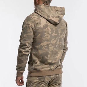 Wholesale 100% Cotton Solid Washed Winter Mens Gym Hoodie Sweatshirts Hooded <b>Jacket</b> Knitted - Product Image 2