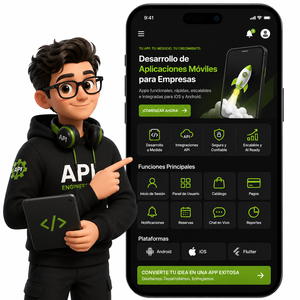 Desarrollo de Aplicaciones Móviles para Empresas con Integraciones API y Funciones Preparadas para IA en Android, iOS y MAC para Flutter por Reidify - Product Image 1