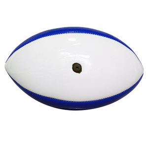 Wholesale Sports Playing Rugby <b>Ball</b> Customized Latest Design Black Leather Personalized Outdoor Official Size <b>Weight</b> Rugby <b>Ball</b> - Product Image 3