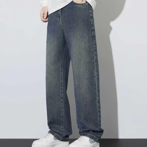 Vaqueros ajustados y elegantes para hombre, pantalones de mezclilla personalizados, ropa informal cómoda, vaqueros de moda, mezclilla al por mayor para hombre - Product Image 5