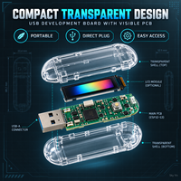 Carte de développement USB FYX Stock T-Dongle-S3 ESP32-S3 K193 K194 K194-B avec écran LCD 0,96 pouces, Wi-Fi, BT, carte TF, double MCU, 16 Mo de mémoire Flash