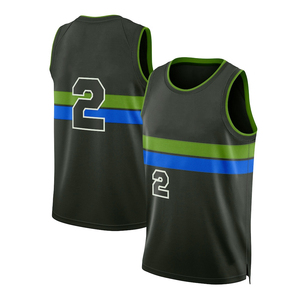 Maillot de basket-ball moderne 100% polyester à séchage rapide, design élégant, coupe athlétique, noms d'équipes personnalisés pour les équipes et les clubs - Product Image 1