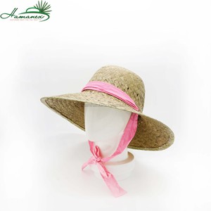 2023 mới phong cách cơ bản màu hồng vải rơm mũ-đa năng câu cá và du lịch mũ với chất liệu vải màu hồng bền - Product Image 3