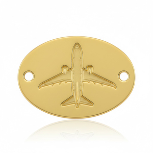 Cloth Accessories Custom Brand Logo Gold Plated Metal Main Garment <b>Labels</b> in color variety - Product Image 6