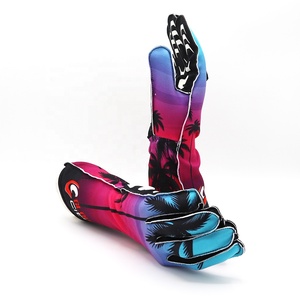 Guantes de Carreras de Karting Personalizables, Ligeros, Unisex, de 2 Capas, Transpirables, Antideslizantes, Dedos Completos, Precio al por Mayor, PU de la Mejor Calidad - Product Image 2