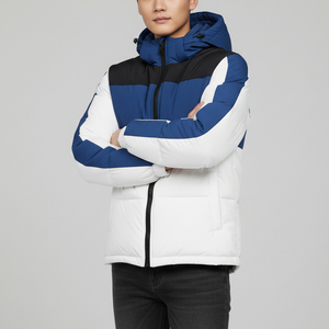 2026 Wholesale Custom Canvas Bomber <b>Jacket</b> Men's Premium Quality Breathable Windproof Turn-down Collar Comfortable <b>Winter</b> Front - Product Image 4