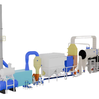 Chaudière à vapeur industrielle à biomasse, à lit fluidisé, à tubes d'eau, à tambour unique, 2-15 TPH pour usine alimentaire et textile