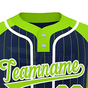 New Arrival Plus Size Baseball Two Button Shirts <b>Light</b> Weight Baseball Two Button Shirts For Adult - Product Image 5