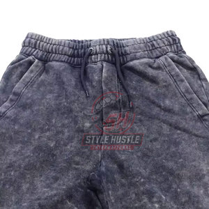 Pantalones Cortos Deportivos de Verano con Lavado Ácido, Transpirables, para Fitness, Estilo Urbano, en Oferta - Product Image 5