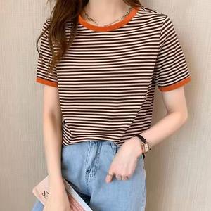 Nueva Camiseta Corta de Invierno de la Mejor Calidad para Mujer, Logotipo Personalizado, Talla Grande, 100% Algodón, Ecológica, Transpirable, de Secado Rápido - Product Image 2