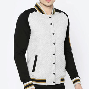 Veste de baseball Varsity pour homme Econex Sports High Street, en molleton d'hiver, avec broderie chenille personnalisée, manches en coton et patchwork de lettres - Product Image 5
