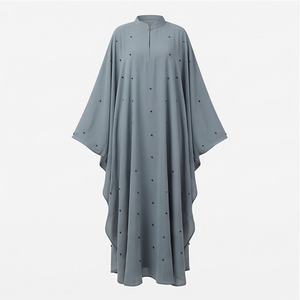 Abaya pour femmes, dernier design, fabrication sur mesure disponible, vente en gros, prix raisonnables, vêtements islamiques modestes, vente en gros - Product Image 1