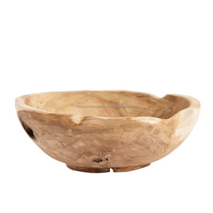 Bol de service en bois d'acacia Best-seller Assiettes de service pour restaurants modernes de fête Set de bols en bois Falak World Export - Product Image 6
