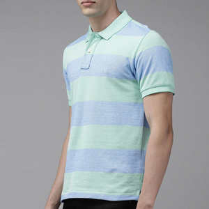 Camiseta Polo de Moda para Hombre, Estilo Informal, de Manga Corta, con Contraste de Color, Moderna y a la Moda, para Verano - Product Image 2