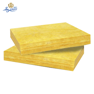 100kg/m3 Dichte Hervorragende Isolierung Glasfaser Wolle Schallab sorption Feuerfeste Glaswolle platte CE-Zertifizierung - Product Image 1