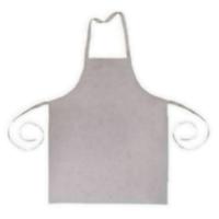 Tablier de cuisine sans manches 100 % coton de haute qualité personnalisé avec maniques de four pour barbecue, cuisson et grillades - Écologique et lavable