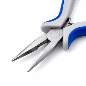 Serrated Snipe Nose Pliers with <b>Cutter</b> Precision Jewelry Making Tool ZetomedPro - Product Image 2