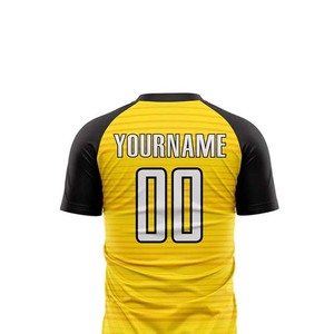 Ensemble Maillot et Short de Football pour Hommes Adultes, Uniforme d'Entraînement en Gros pour Équipes, en Tissu Tricoté, Séchage Rapide, Léger et Respirant, Couleur Unie, Personnalisable avec Nom d'Équipe - Product Image 6