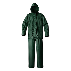Customized Logo New Premium Stylish Reversible Windproof Waterproof 10,000mm Breathable Hooded Collar <b>Rain</b> Suit for Men - Product Image 1