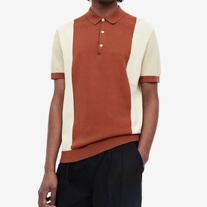 Polo à col rabattu personnalisé avec logo, prix bas, dernier design, 100% coton, polo de golf pour homme - Product Image 2