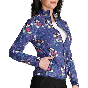 Chaquetas de Enfermería Estampadas para Mujer, 90% Poliéster, 10% Elastano, Uniforme Médico Hospitalario - Product Image 3
