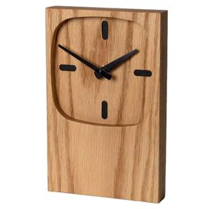 Horloge murale en bois avec design minimaliste pour salon, chambre à coucher et décoration d'intérieur contemporaine - Product Image 1