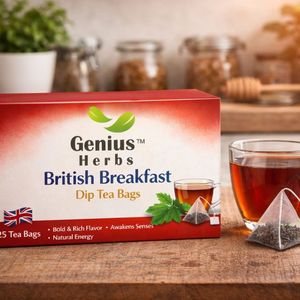 Té Británico para el Desayuno en Bolsitas, Fórmula Botánica Premium para Refresco Natural y Vitalidad Diaria, Precio de Suministro al por Mayor - Product Image 2