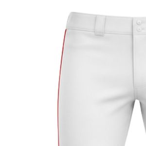 Pantalon de baseball blanc longueur intégrale, uniforme d'équipe professionnel, léger et confortable, vêtements de sport athlétiques pour hommes, femmes et joueurs - Product Image 5